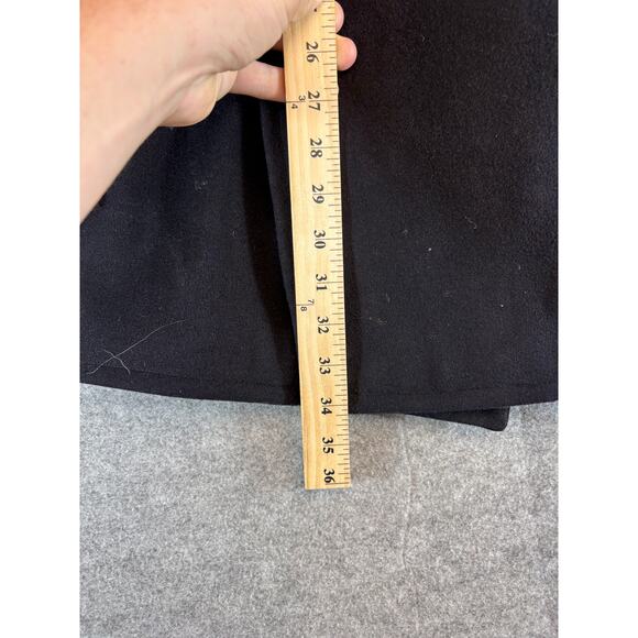 Vintage US Navy Military Wool Peacoat Mens Small Black Double Breasted 60s 70s - Picture 4 of 7